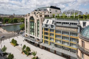 Premium Photo  Samaritaine is a large department store in paris france  located in the first arrondissement nestled between the river seine and the  rue de rivoli it known for its art